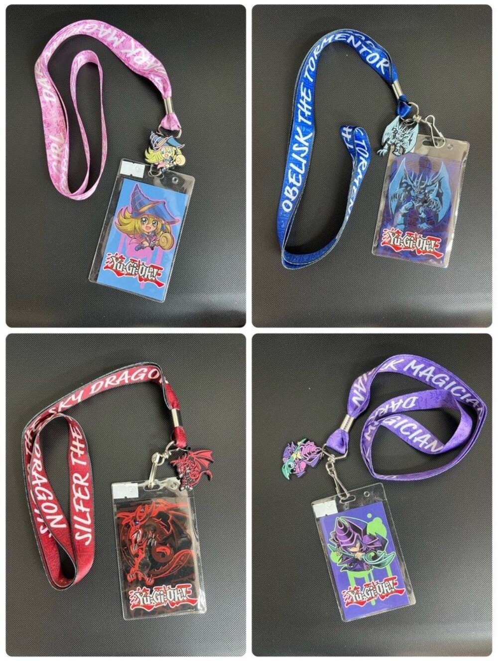 Yu-Gi-Oh Lanyard w Charm & Card Blind Bag Box Mystery Anime Manga
